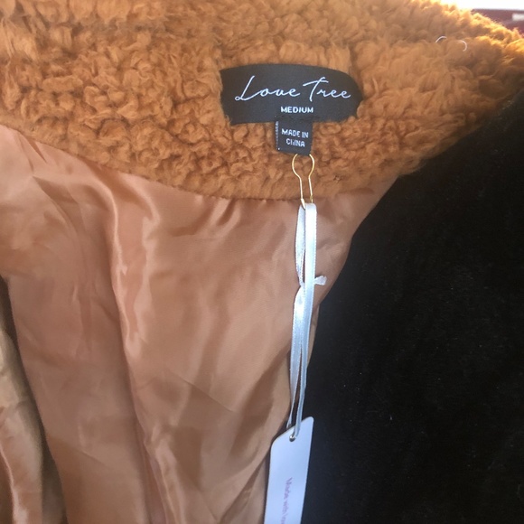 Love Tree Teddy Bear Fleece Jacket - Picture 7 of 8